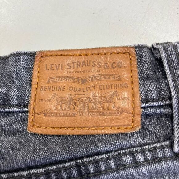 LEVI‎ PREMIUM WEDGIE SKINNY FIT Women’s DENIM JEANS SIZE 24 Gray 26.5” Inseam - Picture 8 of 12